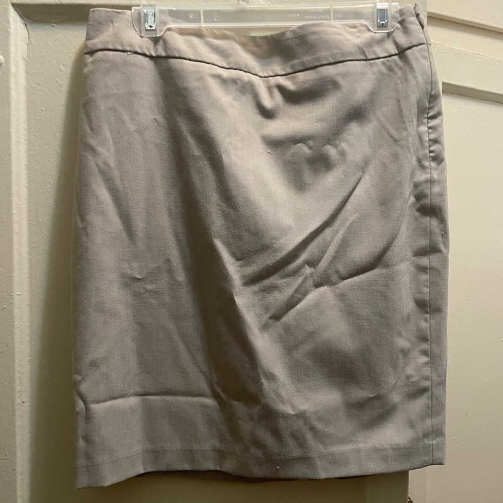 The Limited Cream Pencil Skirt